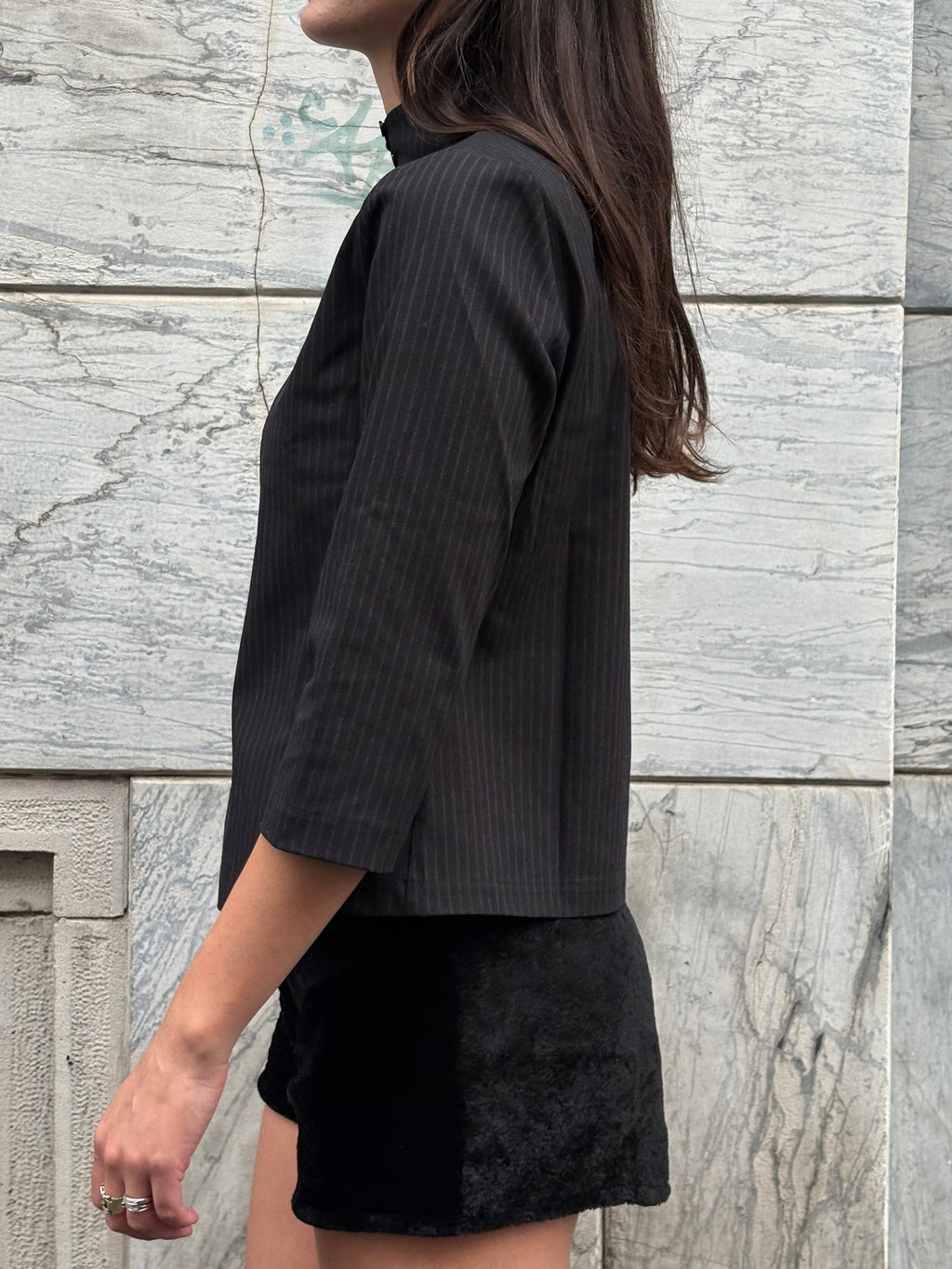 Top Kiki Gessato Long