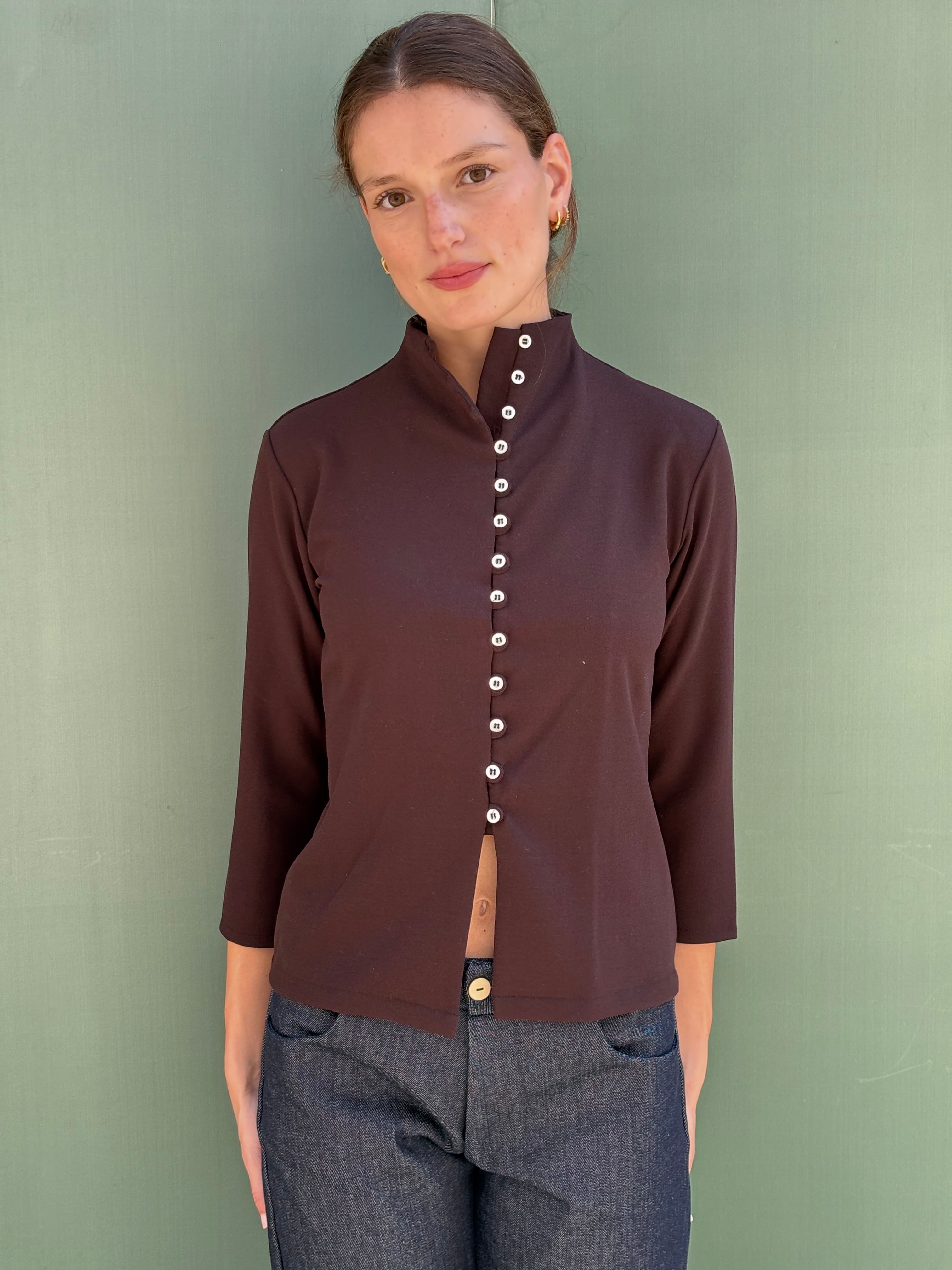 Top Kiki Long Brown