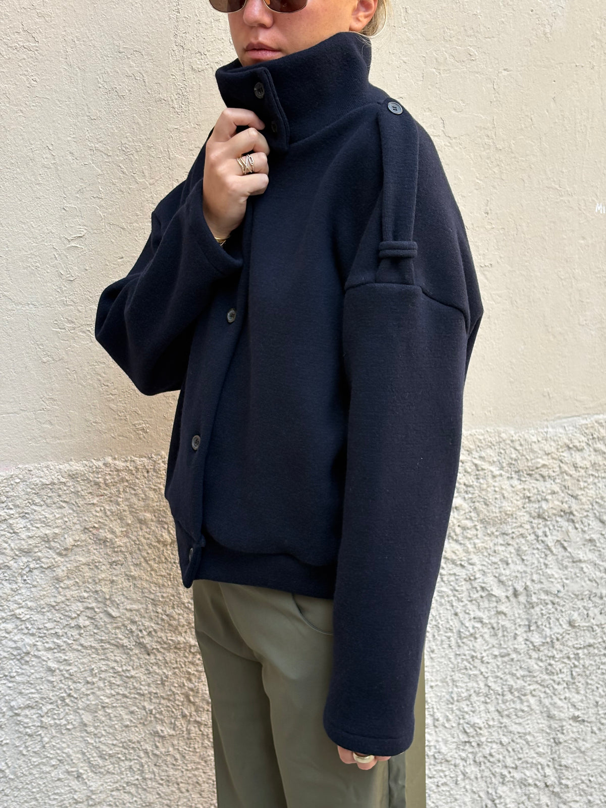 Maglione Civic Blu