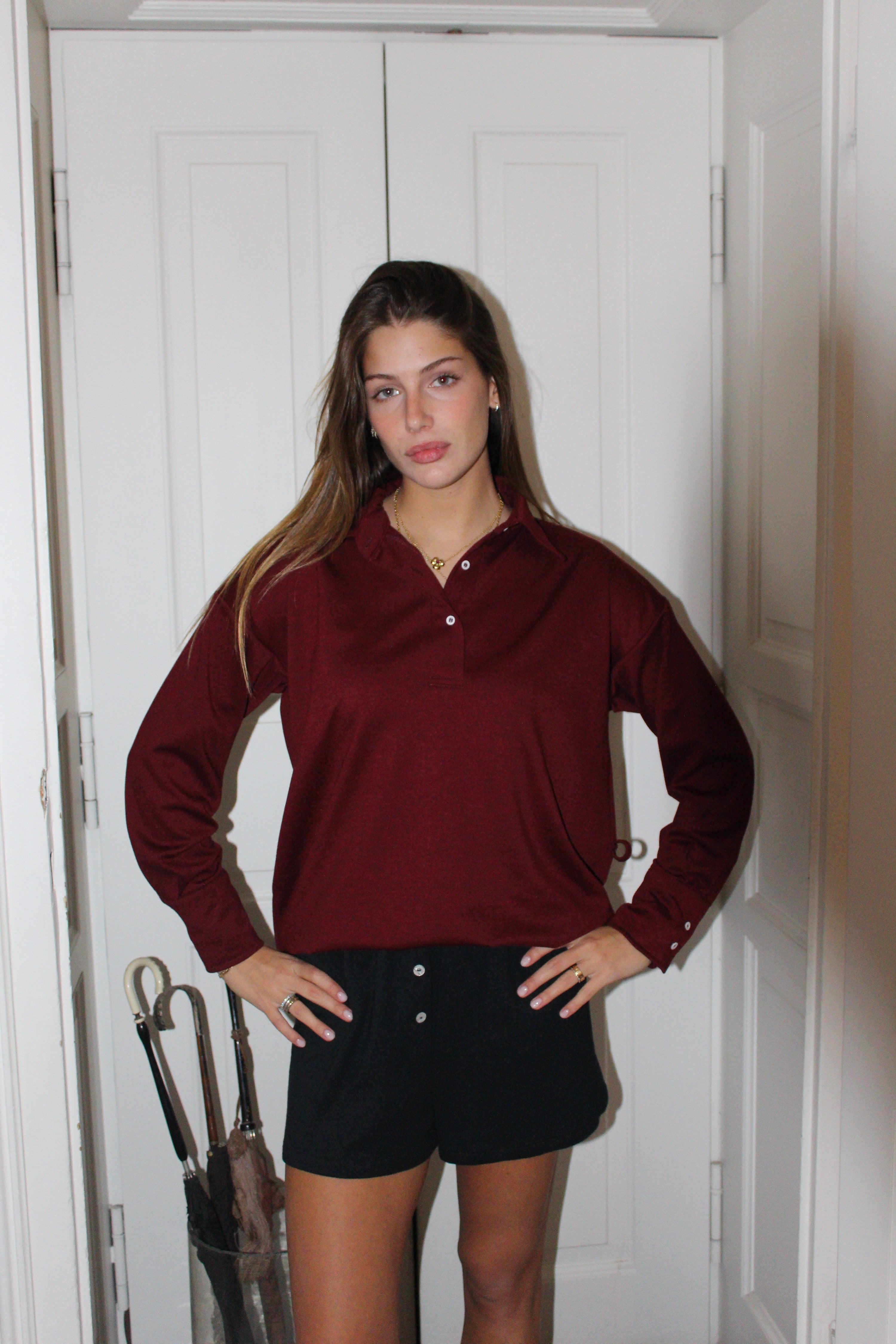 Catch&Release Shirt Bordeaux