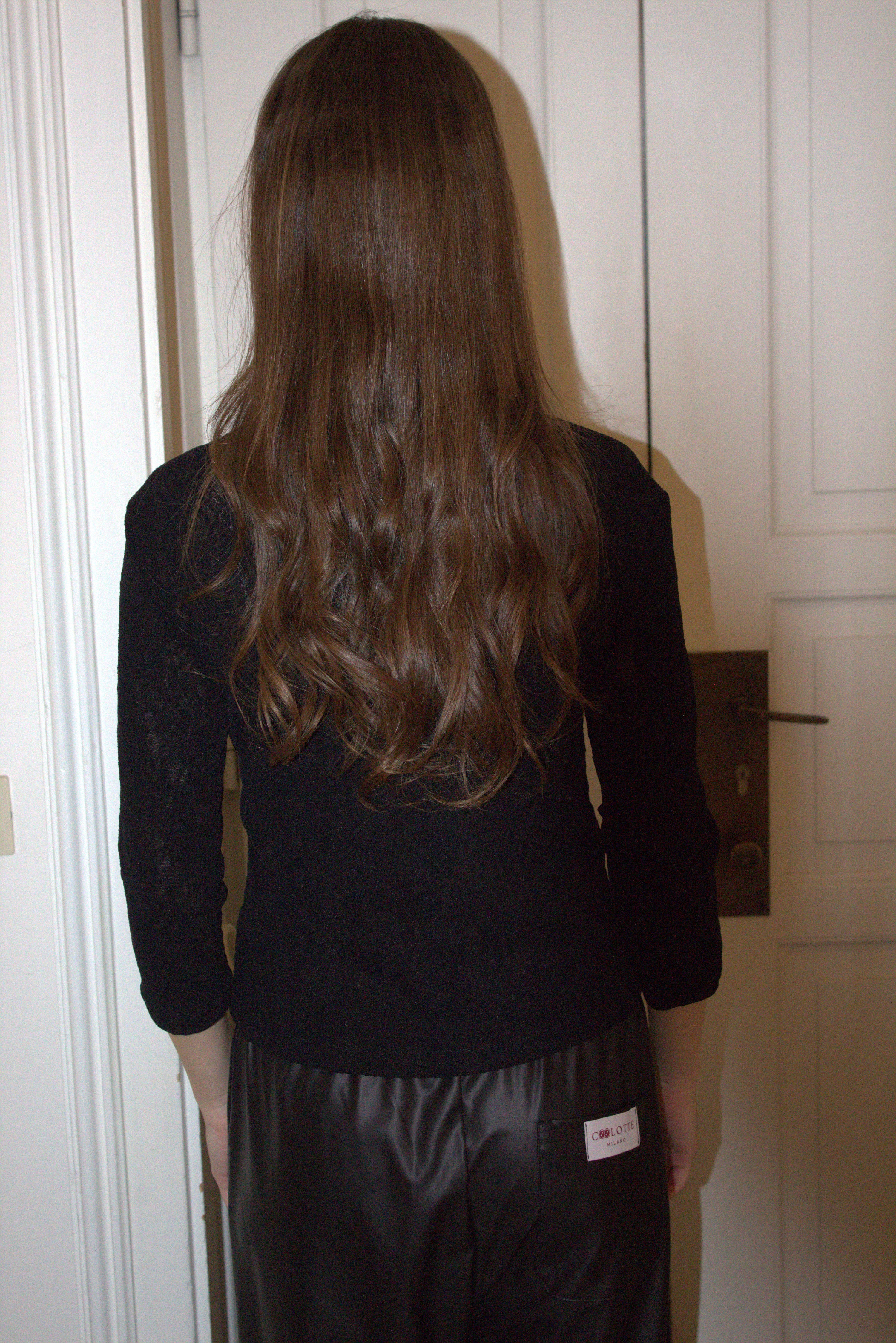 Top Kiki Pizzo Nero Long