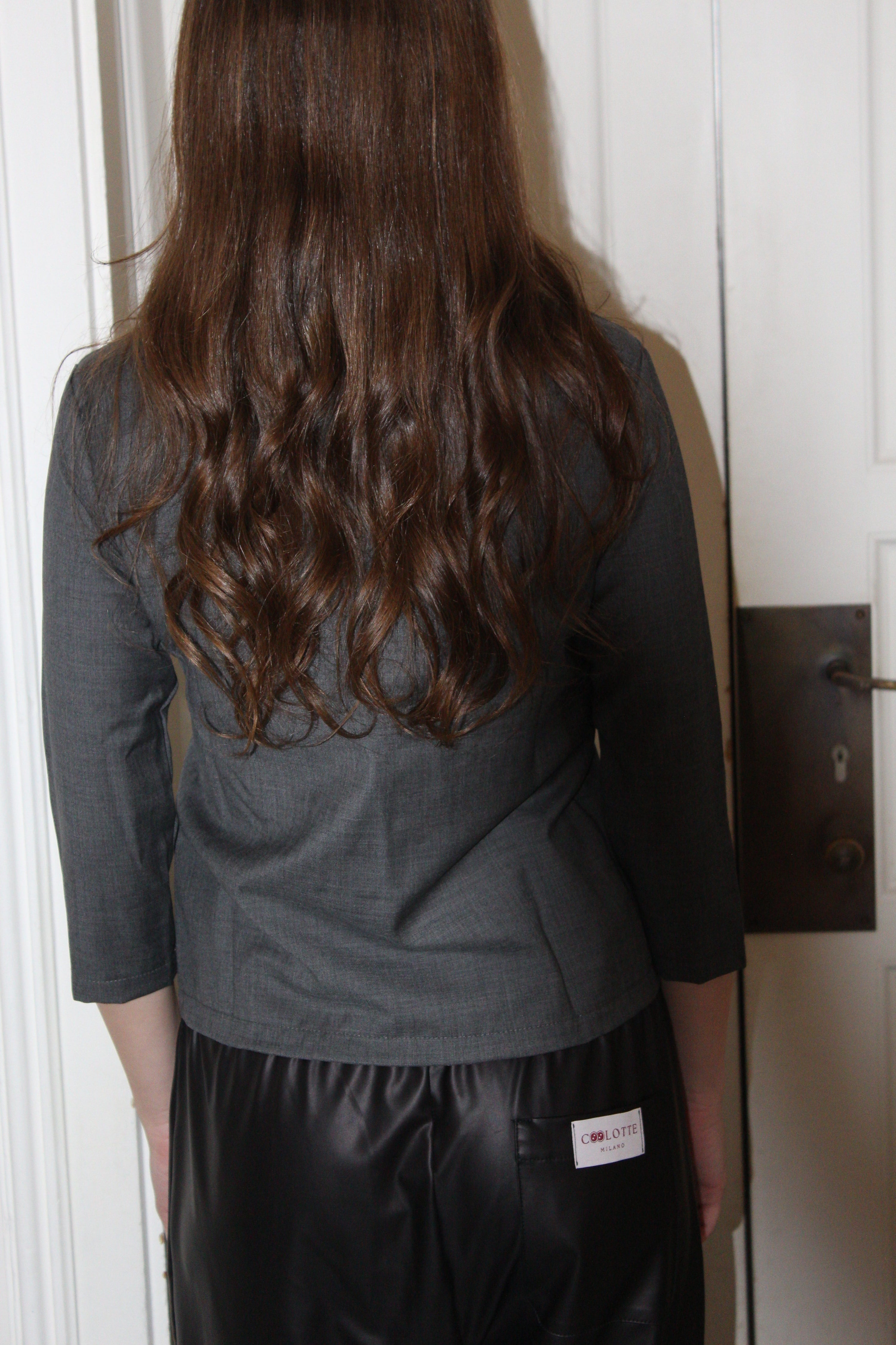 Top Kiki Grigio Long