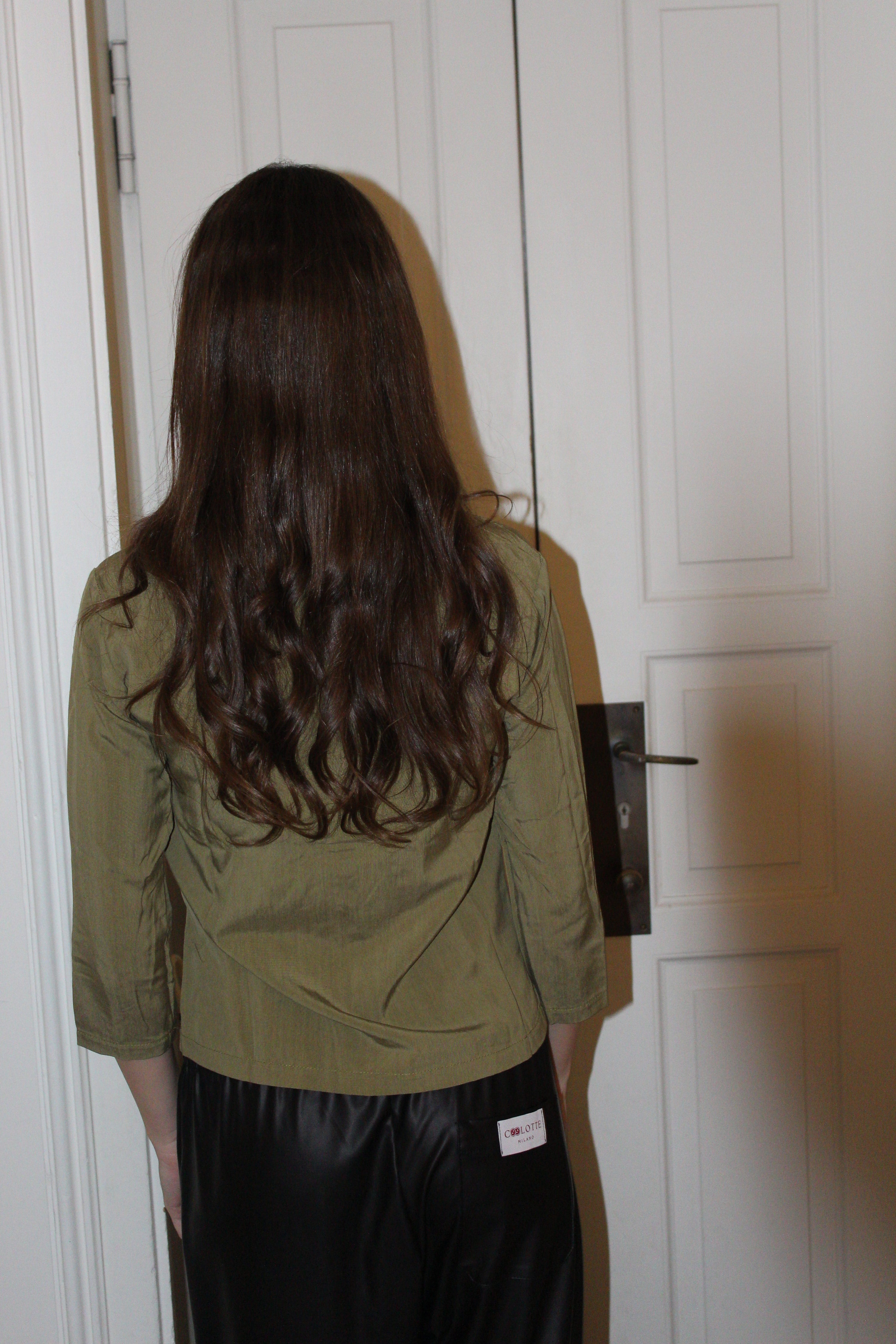 Top Kiki Verde Oliva Long