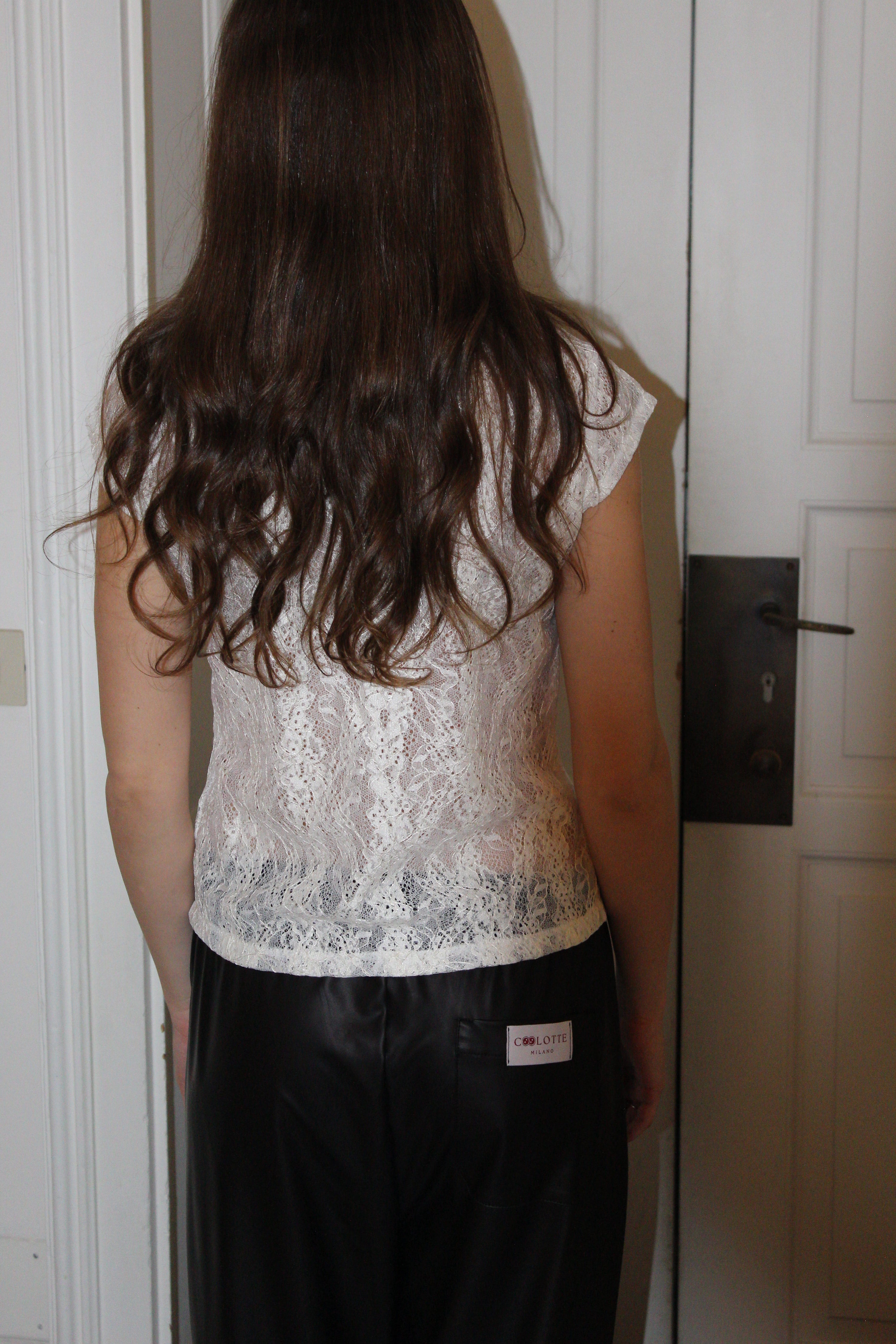 Top Kiki Pizzo Bianco Short