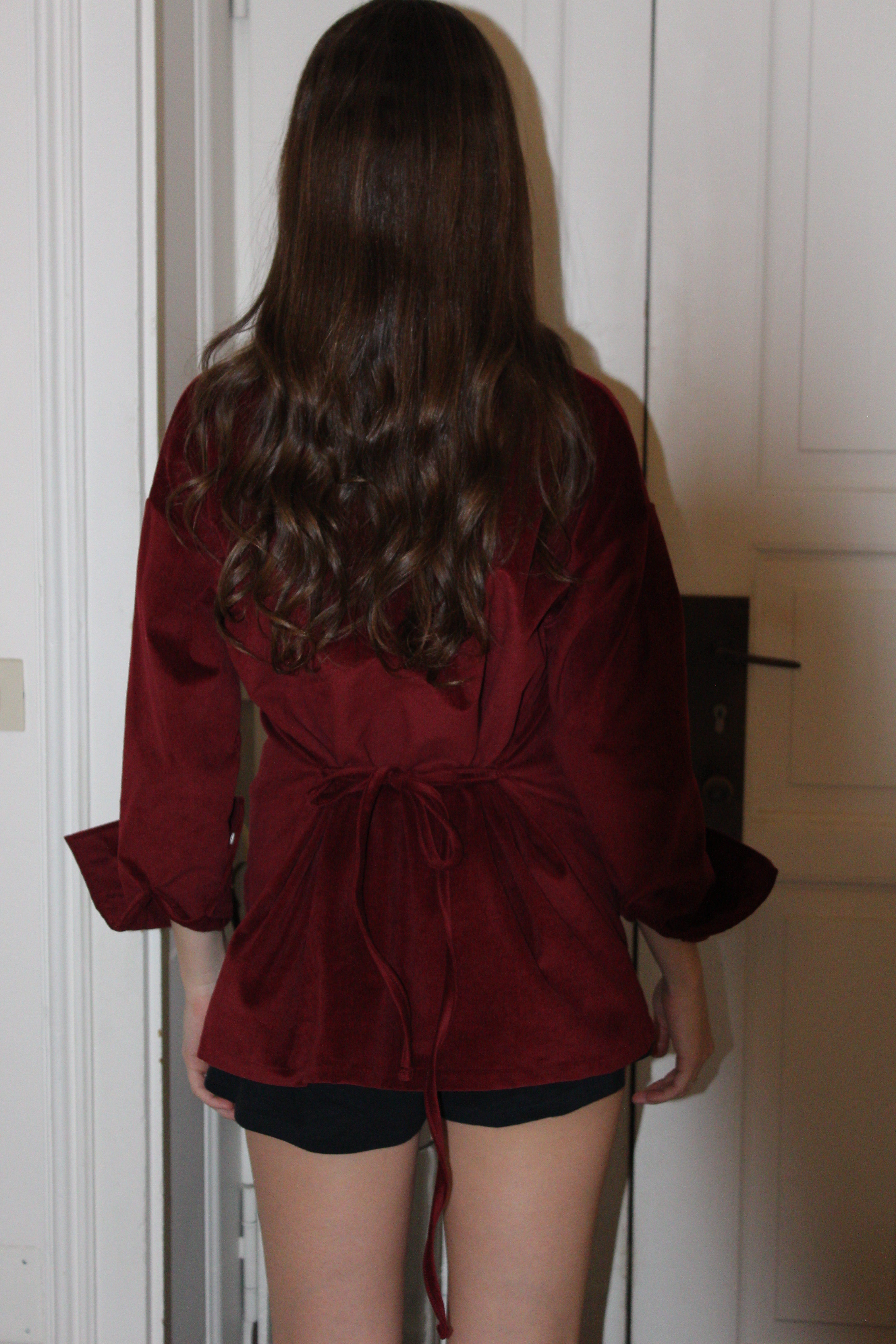 Catch&Release Shirt Velluto Rosso