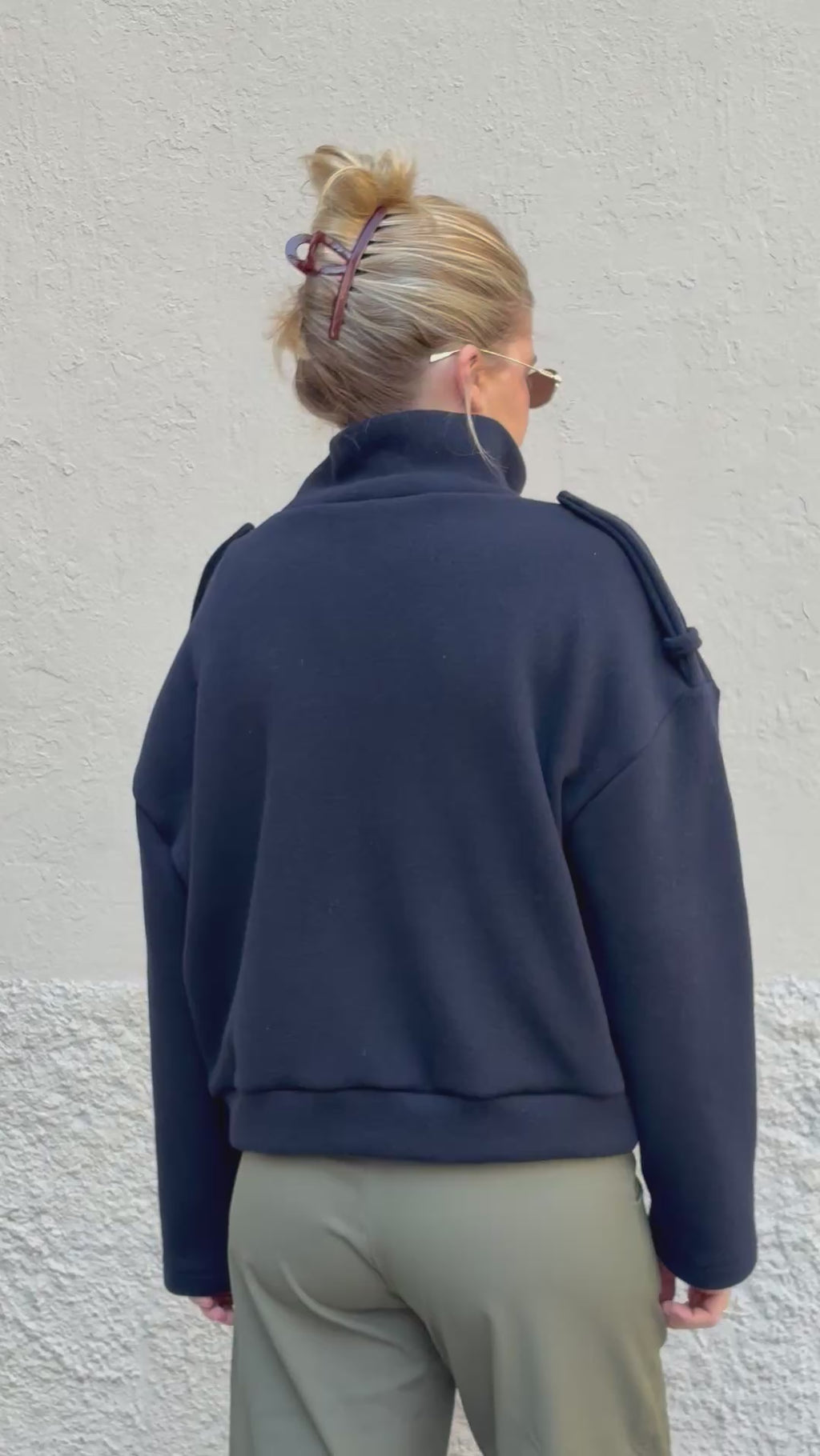 Maglione Civic Blu