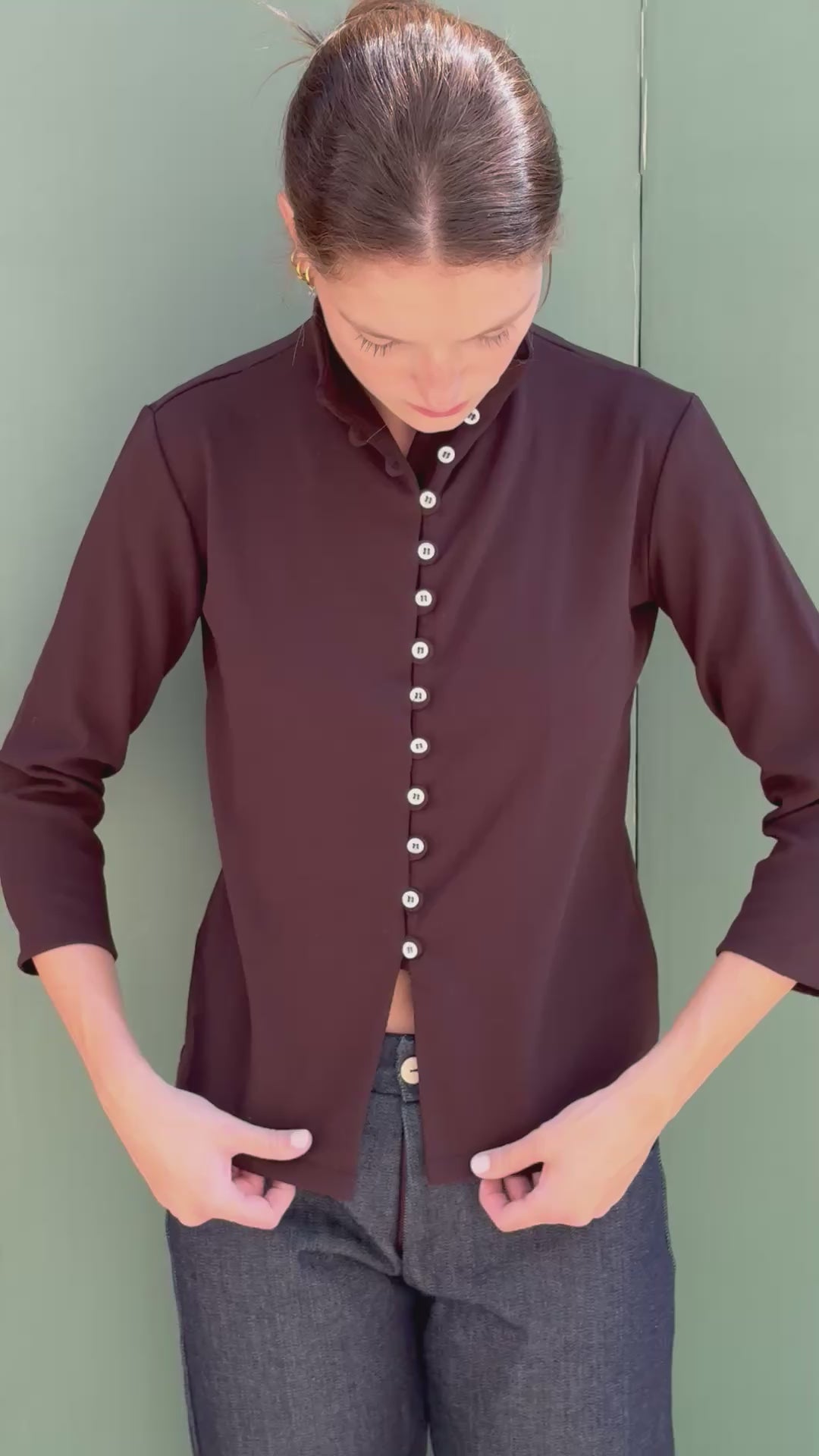 Top Kiki Long Brown